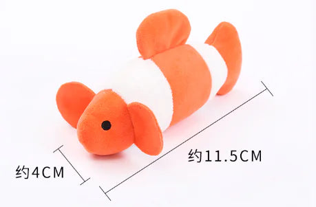 Catnip Plush Toys for Cats - Fun Ocean Series