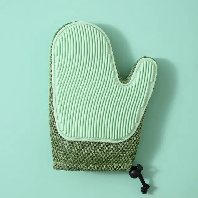 Pet Hair Removal Silicone Massage Glove