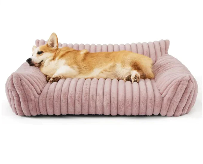 Pillow Soft Pet Bed Washable Fluffy Orthopedic Dog Cat Sofa Bed-Snoozy Dream