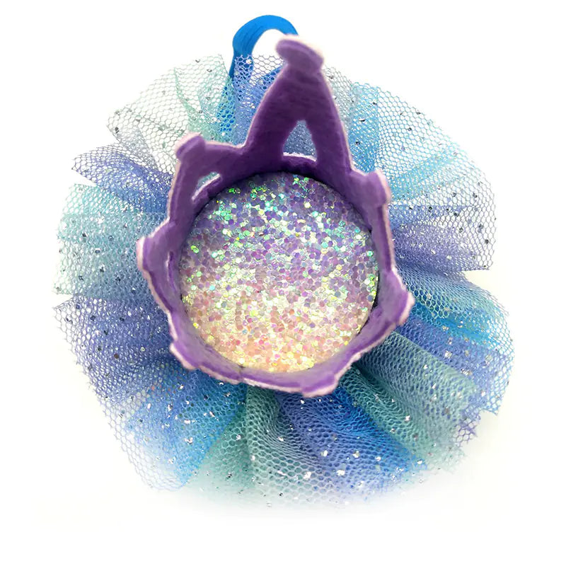 Pop of Color Pet Birthday Hat with Glitter Crown for Dogs and Cats