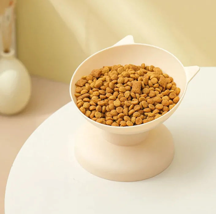 Pet Food Modern Raised Bowl for Cats or Dogs