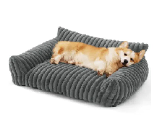 Pillow Soft Pet Bed Washable Fluffy Orthopedic Dog Cat Sofa Bed-Snoozy Dream