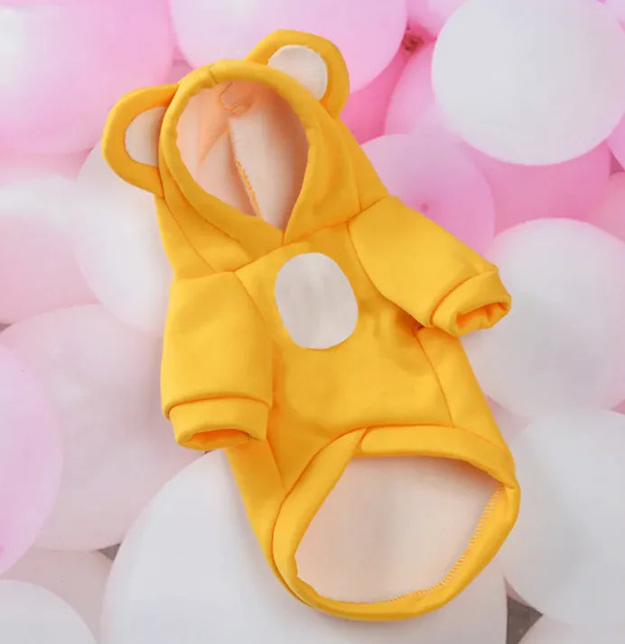 Pop of Color Pet Hoodies