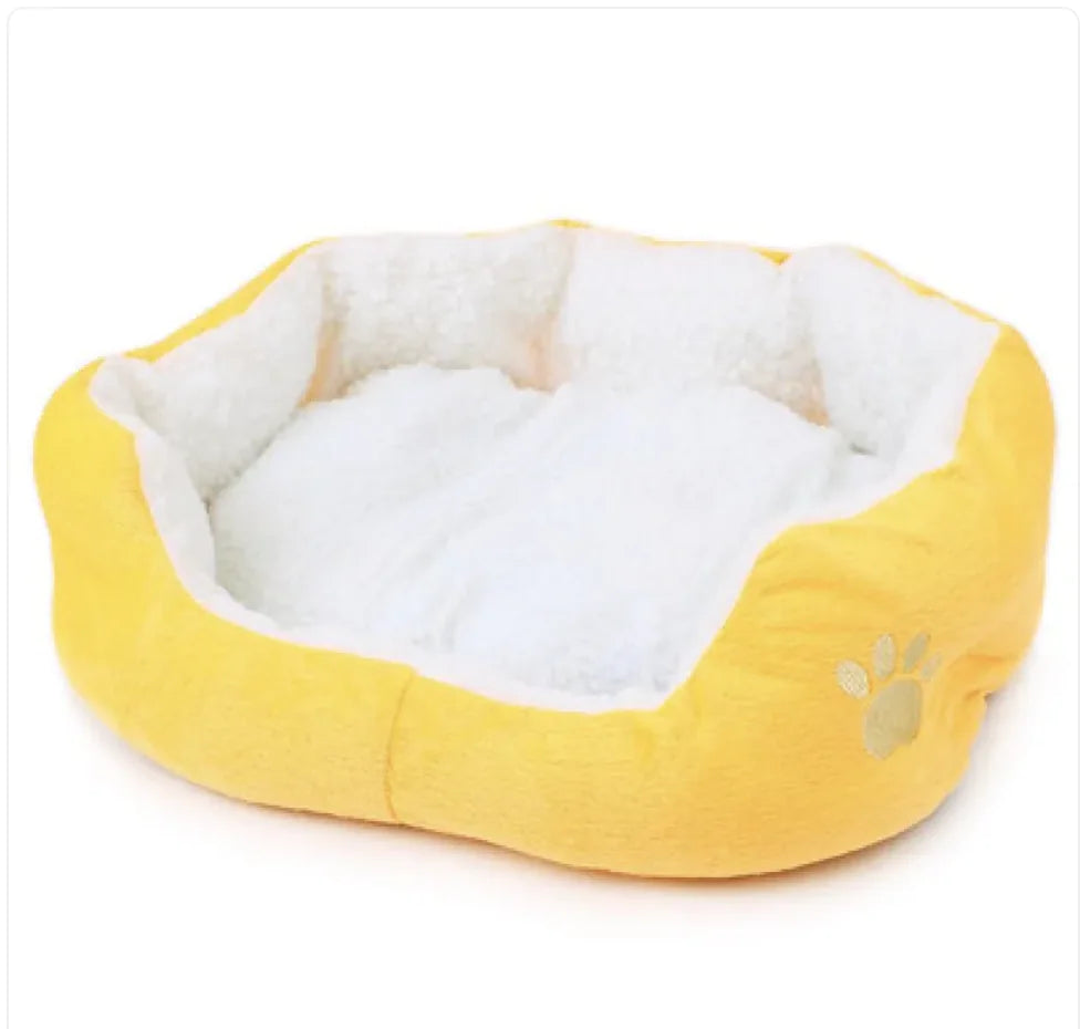 Pop of Color Cozy Cashmere Pet Bed