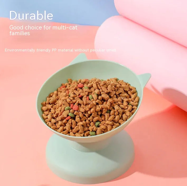 Pet Food Modern Raised Bowl for Cats or Dogs
