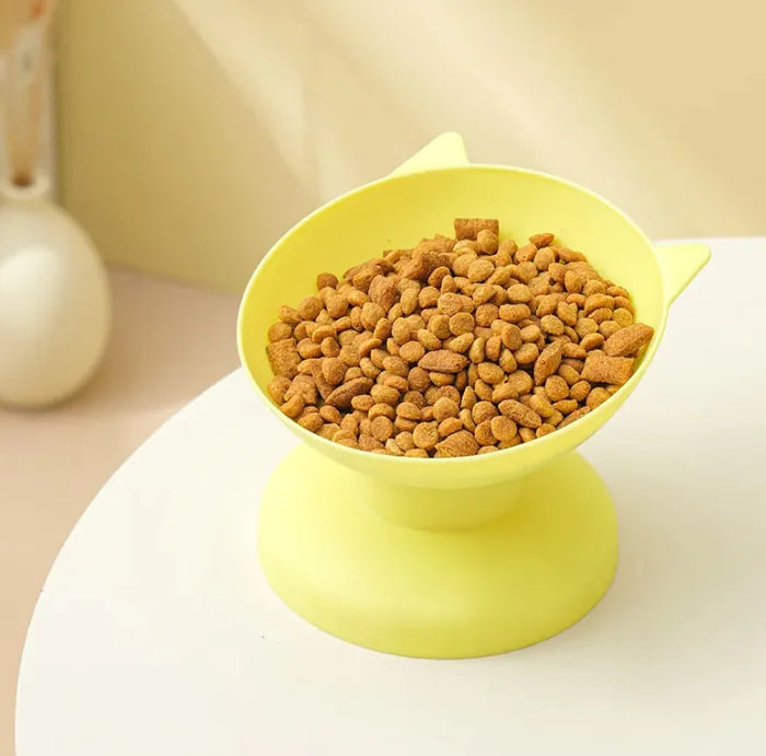 Pet Food Modern Raised Bowl for Cats or Dogs