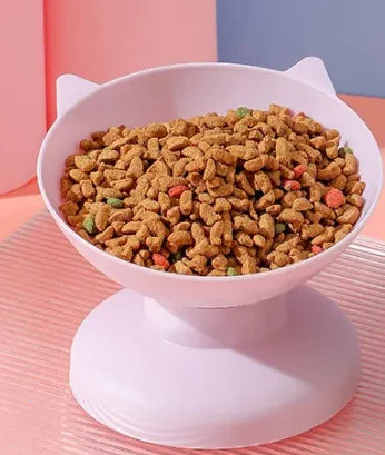Pet Food Modern Raised Bowl for Cats or Dogs