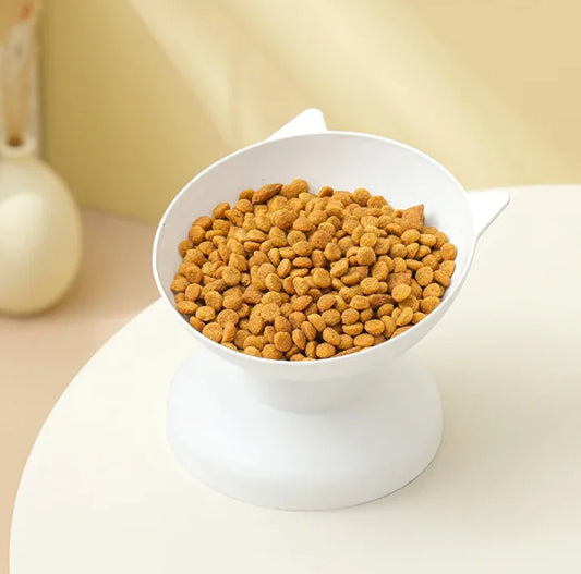 Pet Food Modern Raised Bowl for Cats or Dogs
