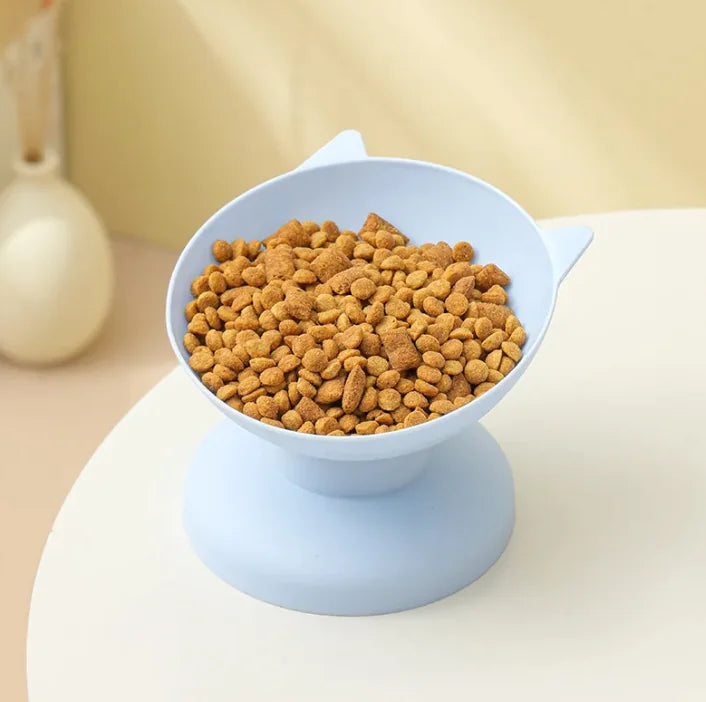 Pet Food Modern Raised Bowl for Cats or Dogs