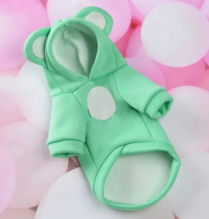 Pop of Color Pet Hoodies