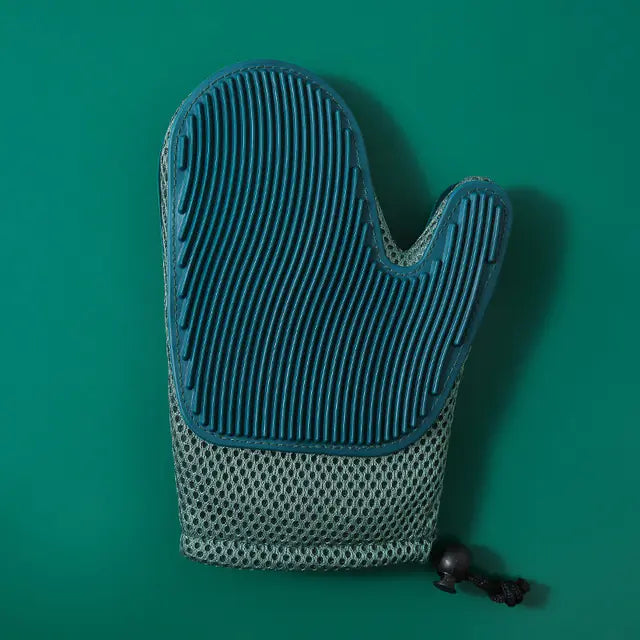 Pet Hair Removal Silicone Massage Glove