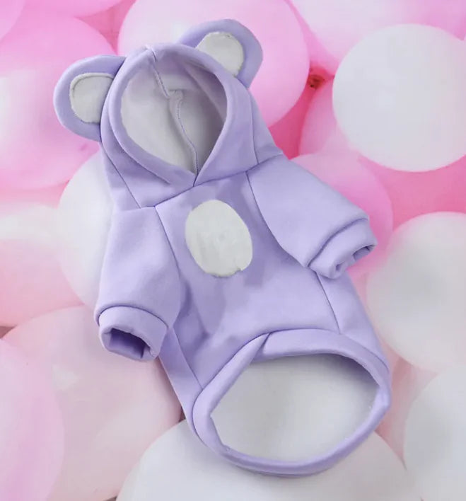 Pop of Color Pet Hoodies